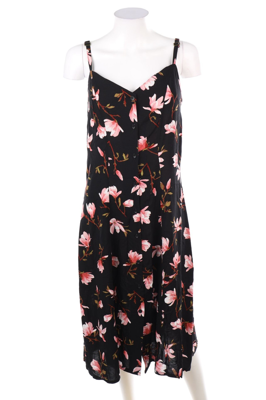 Chicorée - Midikleid mit tiefem Rückenausschnitt - S