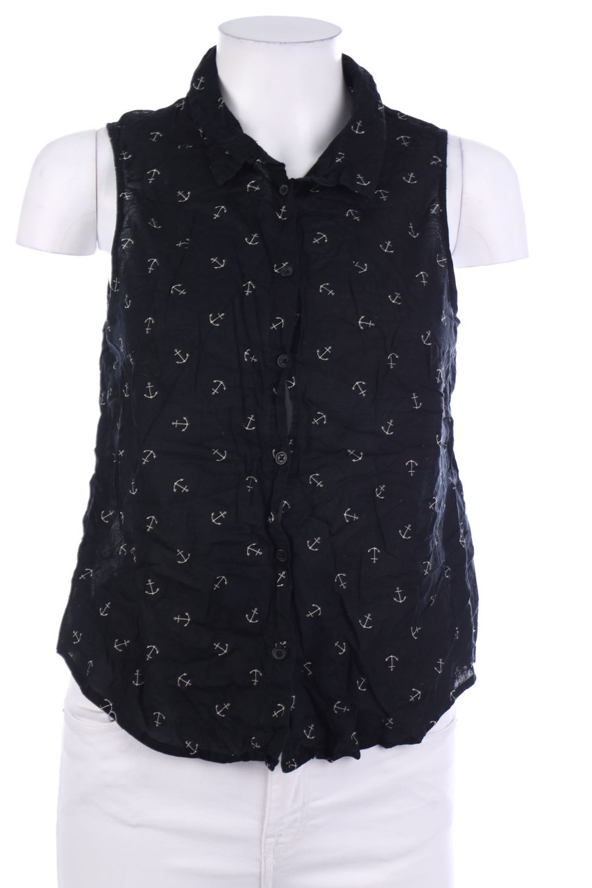 H&M - ärmellose Hemd-Bluse - S