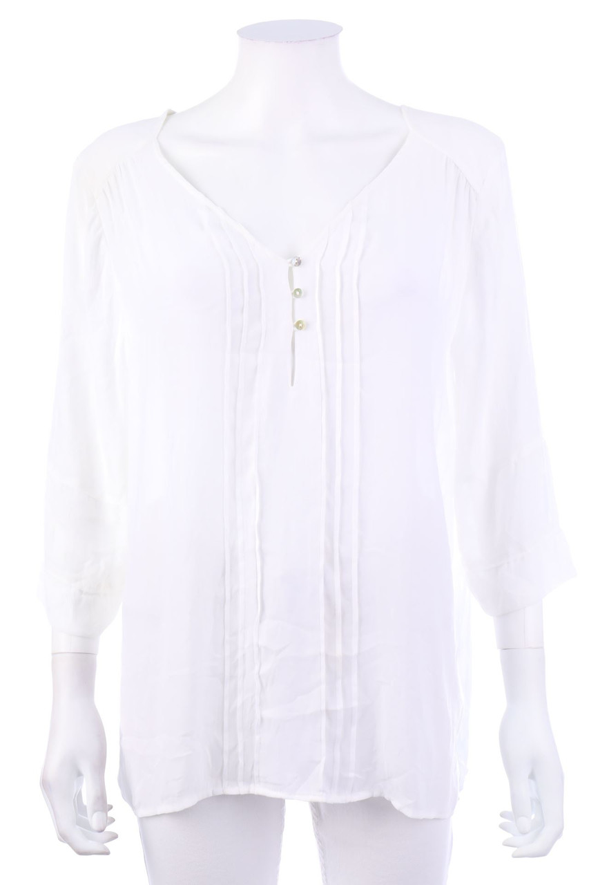 ESPRIT - Hemd-Bluse mit 3/4-Ärmel - L