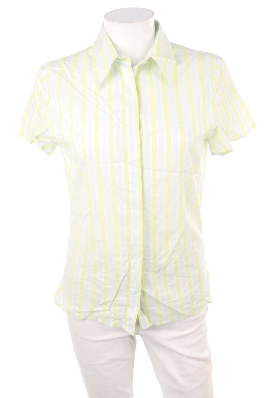 JETTE - Hemd-Bluse mit kurzem Ärmel mit Streifen - M