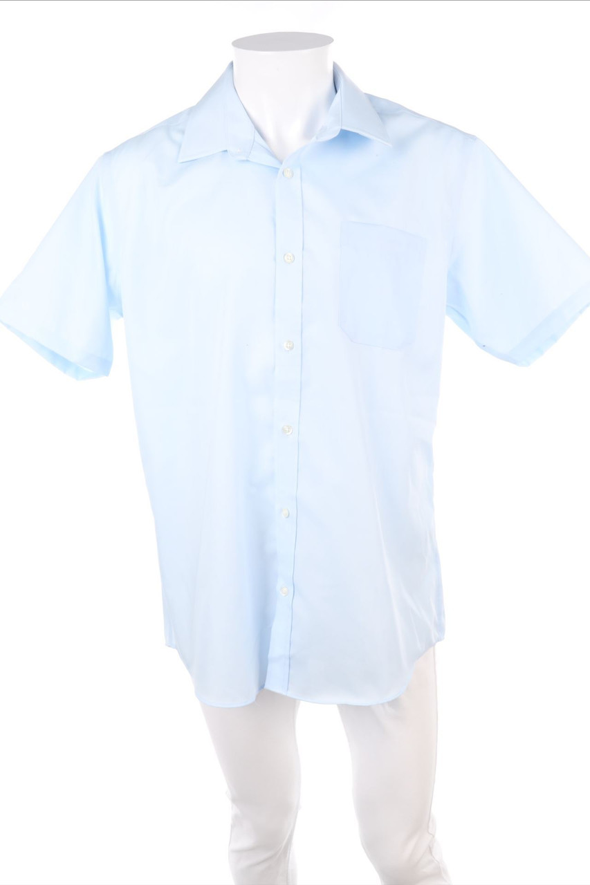 Charles Vögele - Business-Kurzarm-Hemd mit aufgesetzten Taschen - 43