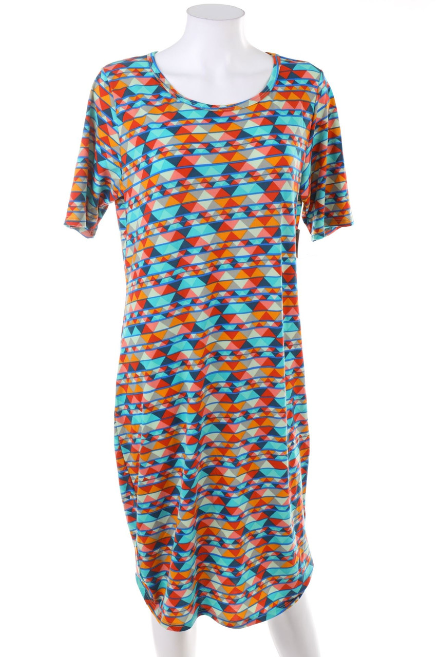 LuLaRoe - Kleid mit geometrischem Muster - XL