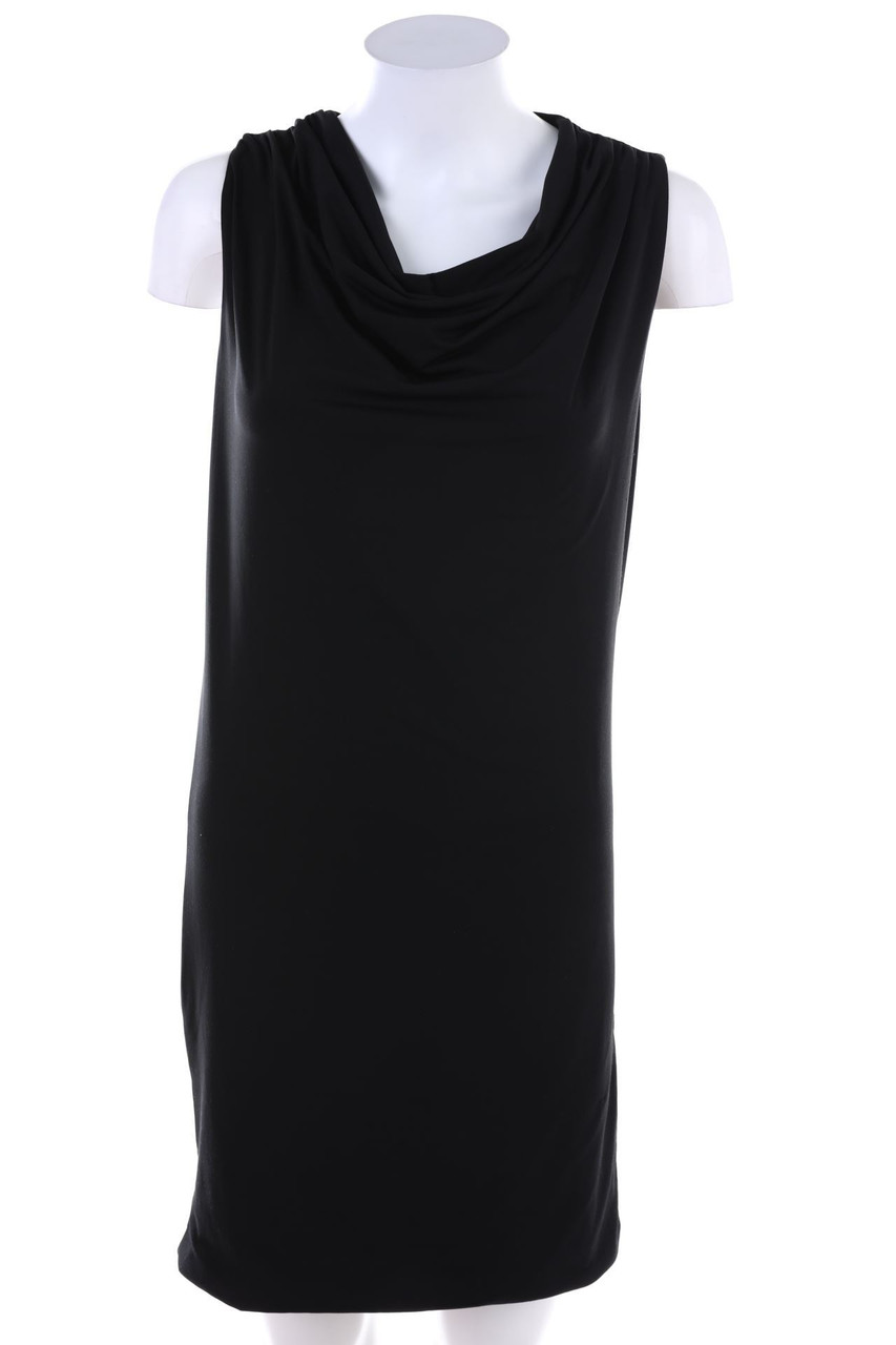 ICHI - Minikleid mit Wasserfall-Ausschnitt - XS