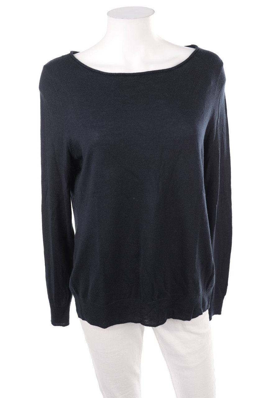 Ohne Label - Strick-Pullover mit Glitzer - D 44