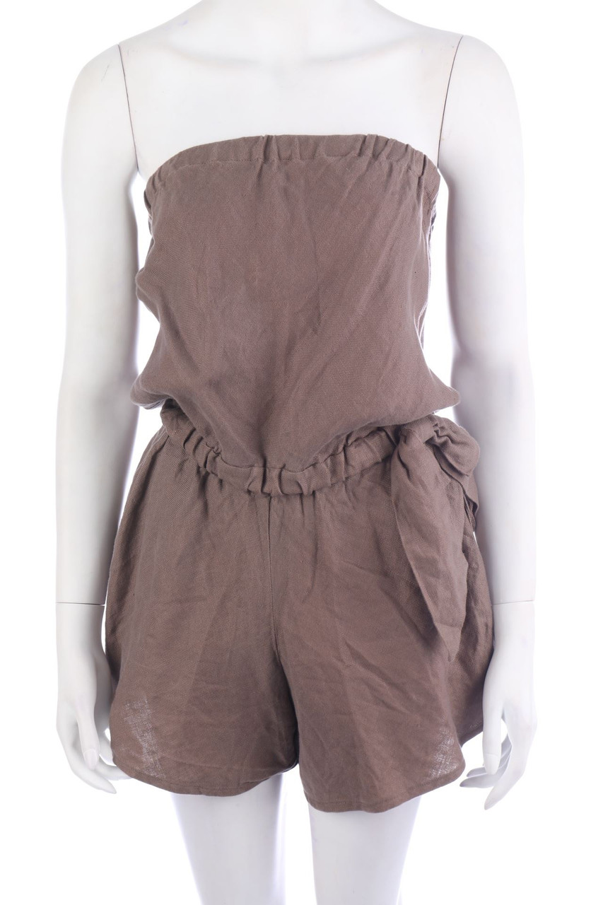 NAF NAF - Playsuit aus Leinen - M