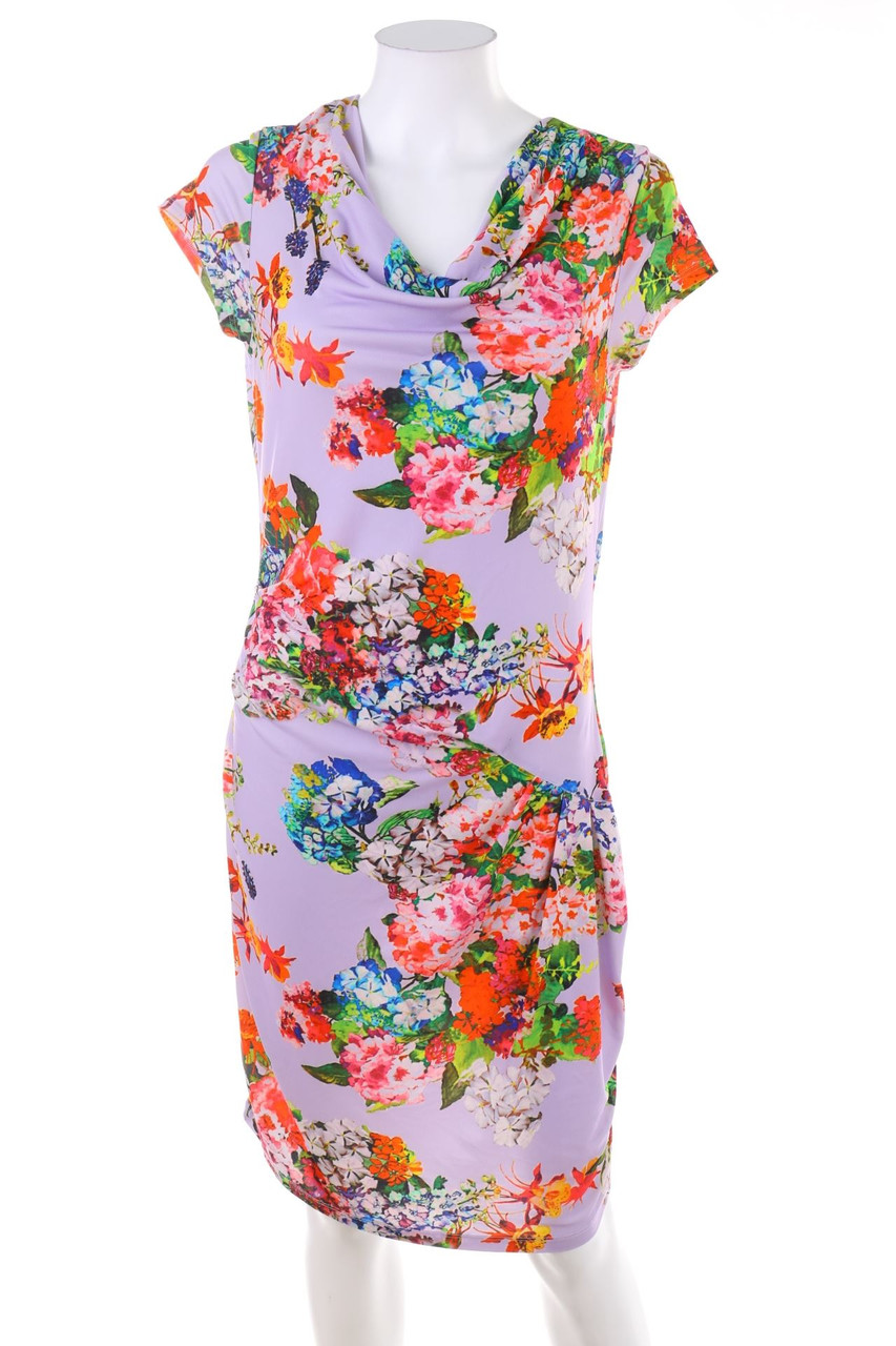 BODYFLIRT - Kleid mit Blumen-Print - S
