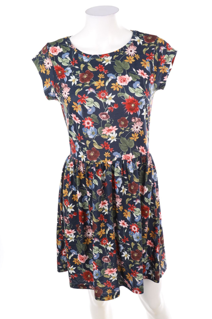 C&A - Skater-Kleid mit Blumen-Print - M