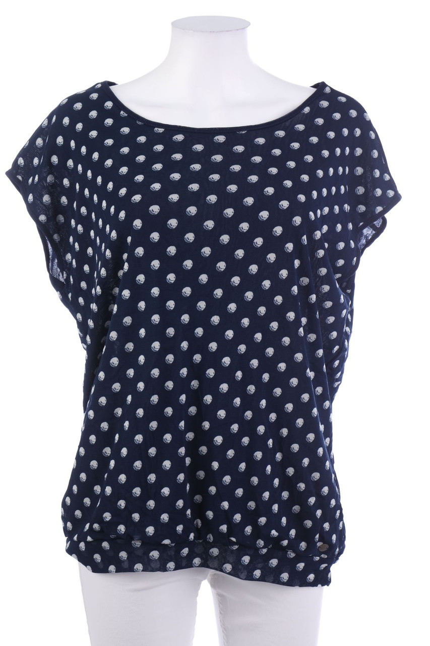 s.Oliver - Kurzarm-Shirt mit Punkten - XL