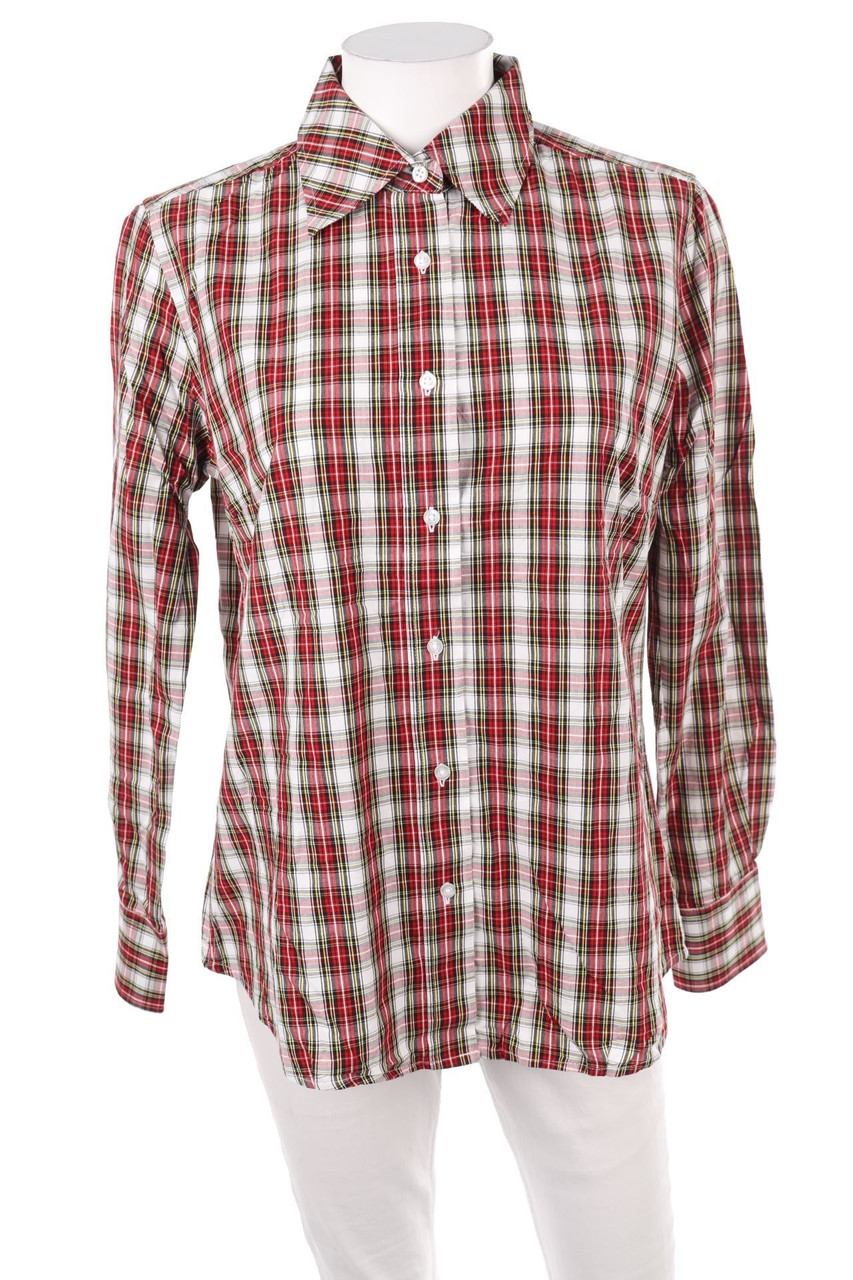 HIGHMOOR - Hemd-Bluse mit Karo-Muster - L