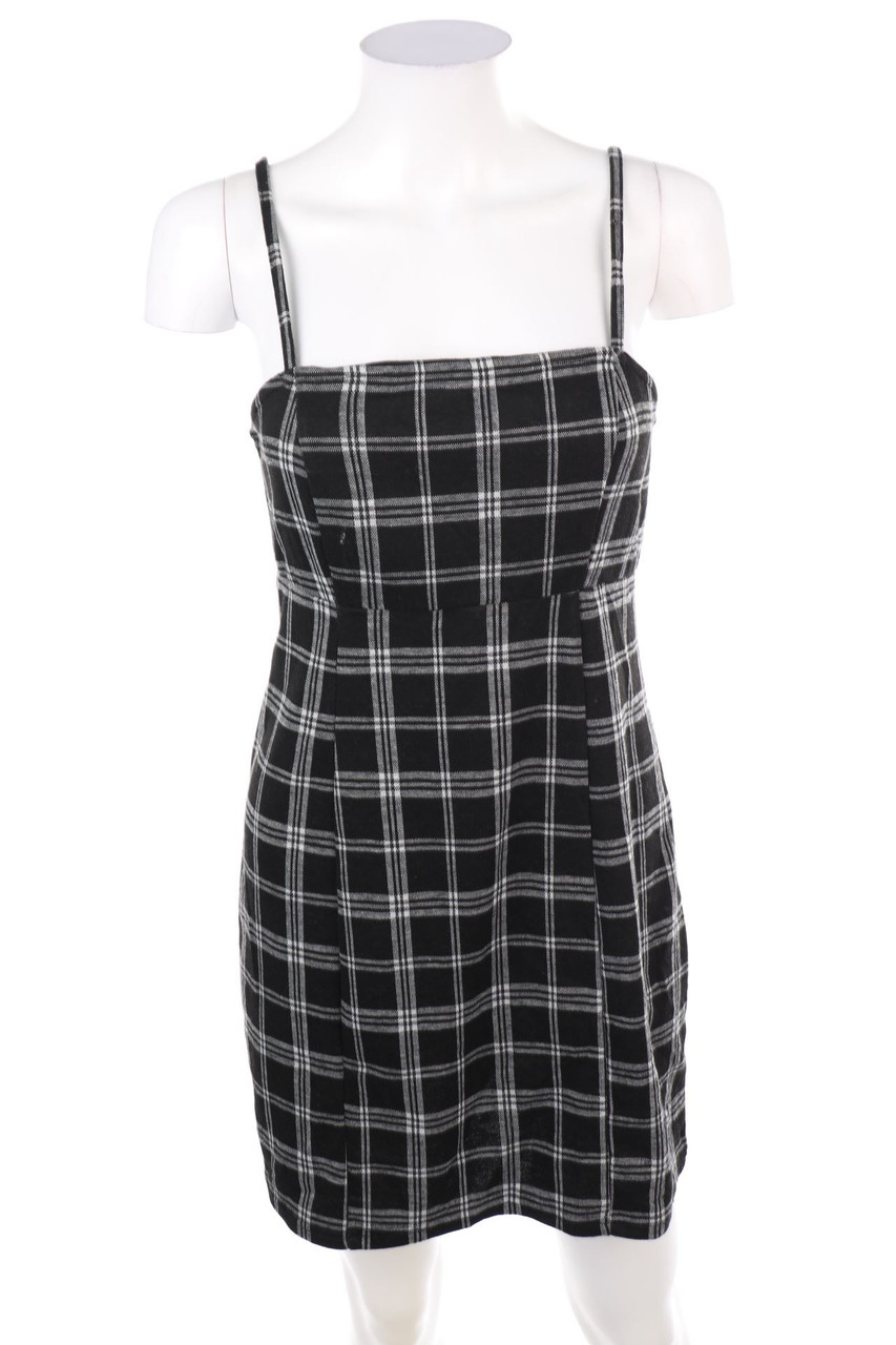 FB SISTER - Minikleid mit Karo-Muster - S