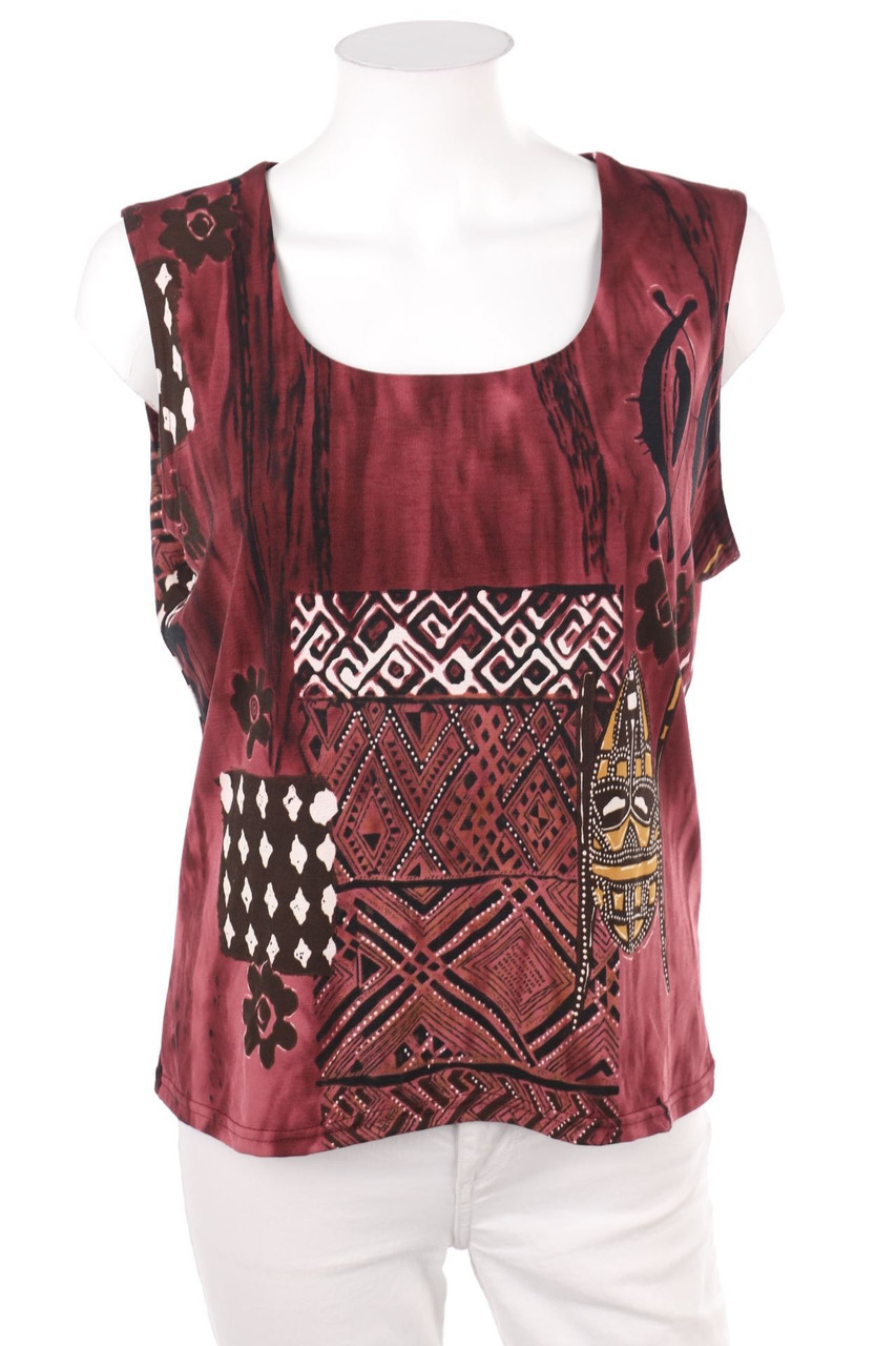 JOACHIM BOSSE STYLE - Tanktop mit Muster - D 44