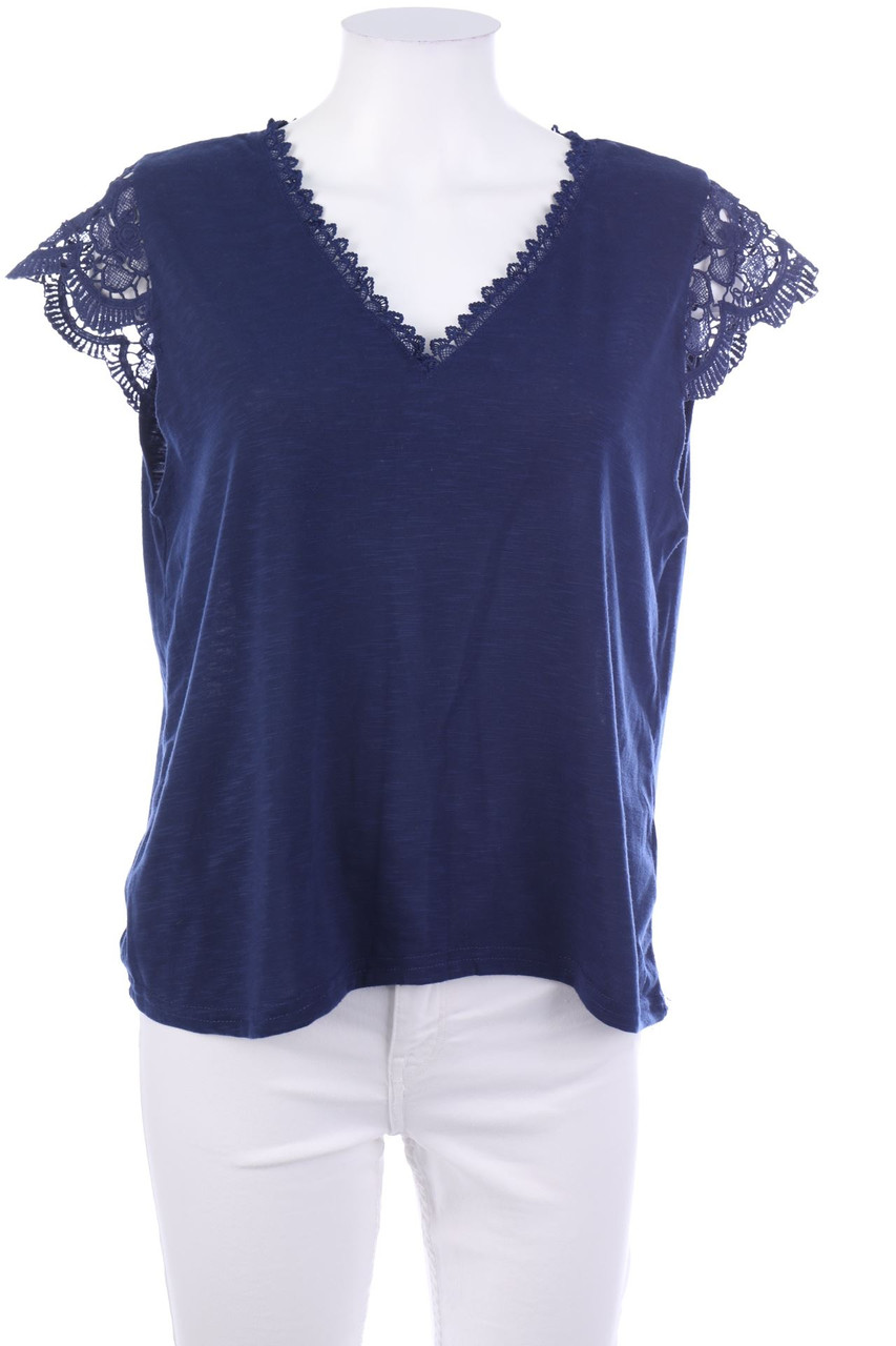 SHEIN - Kurzarm-Bluse - L