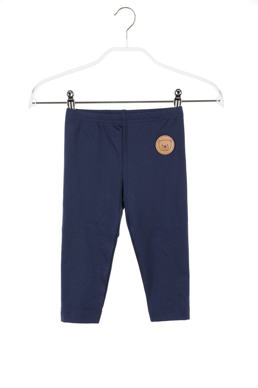 bonprix collection - Leggings mit Kunstleder-Details - 80