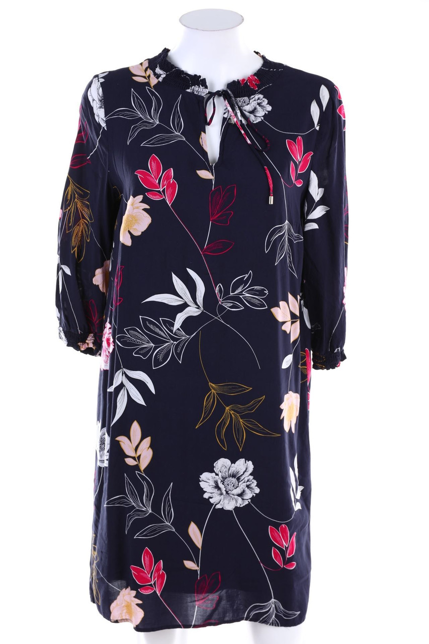 s.Oliver - Kleid mit Blumen-Print - D 42