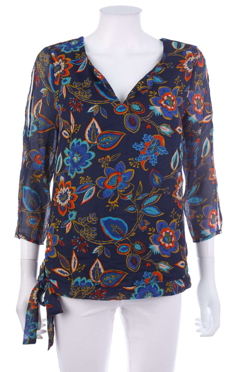 elora - Print-Bluse mit 3/4-Ärmel - D 32