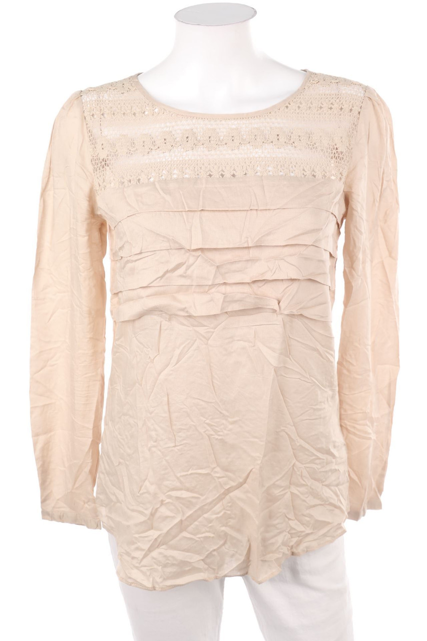 CAMAÏEU - Bluse mit Spitze - M