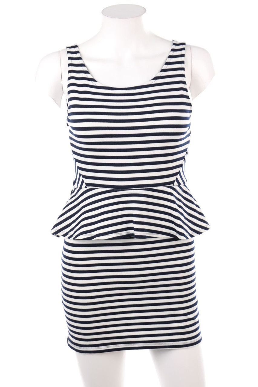 H&M DIVIDED - Minikleid mit Schößchen - M