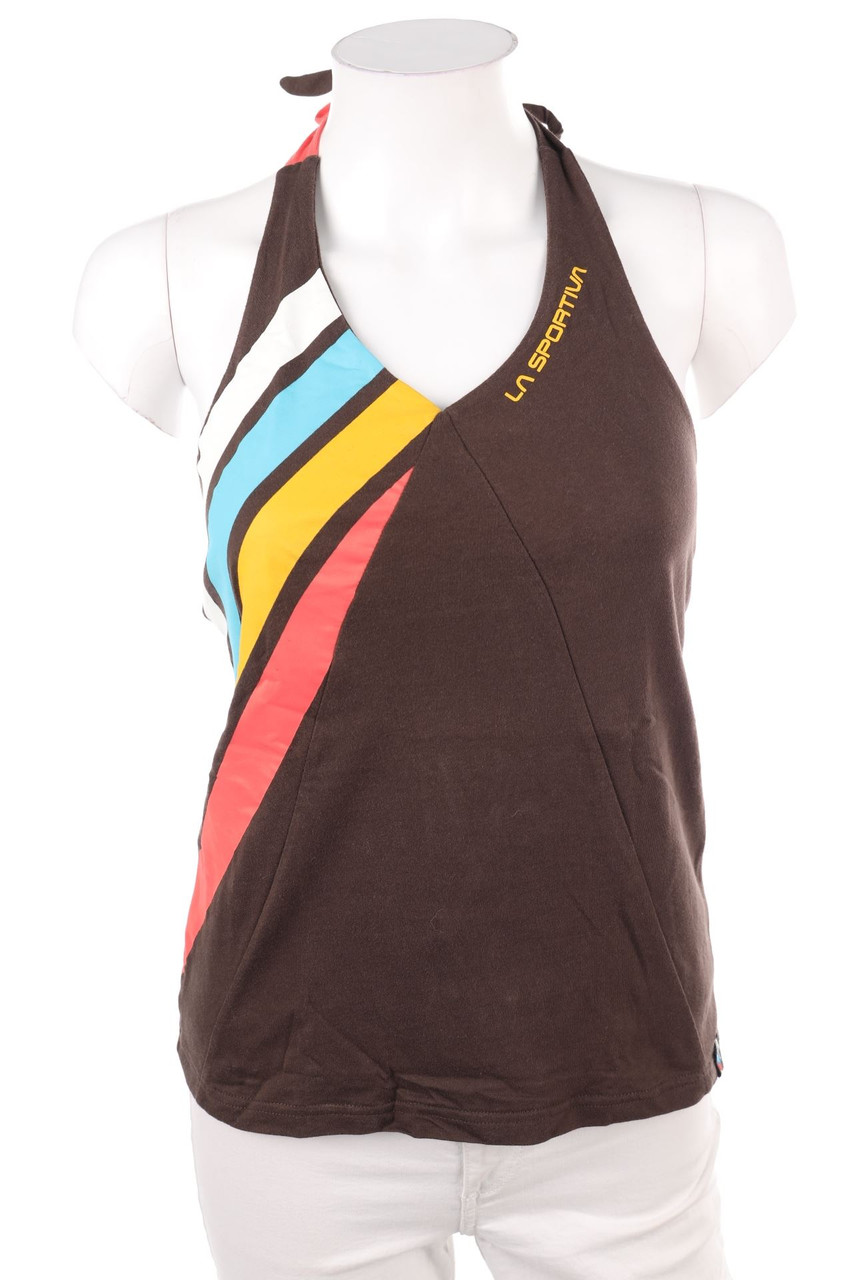 LA SPORTIVA - Baumwoll-Neckholder-Top - S