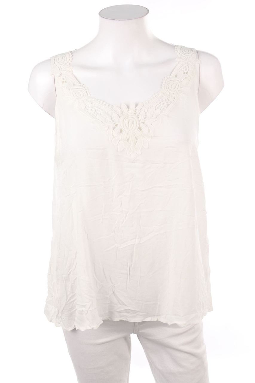 flame - Blusentop aus Viskose - XL