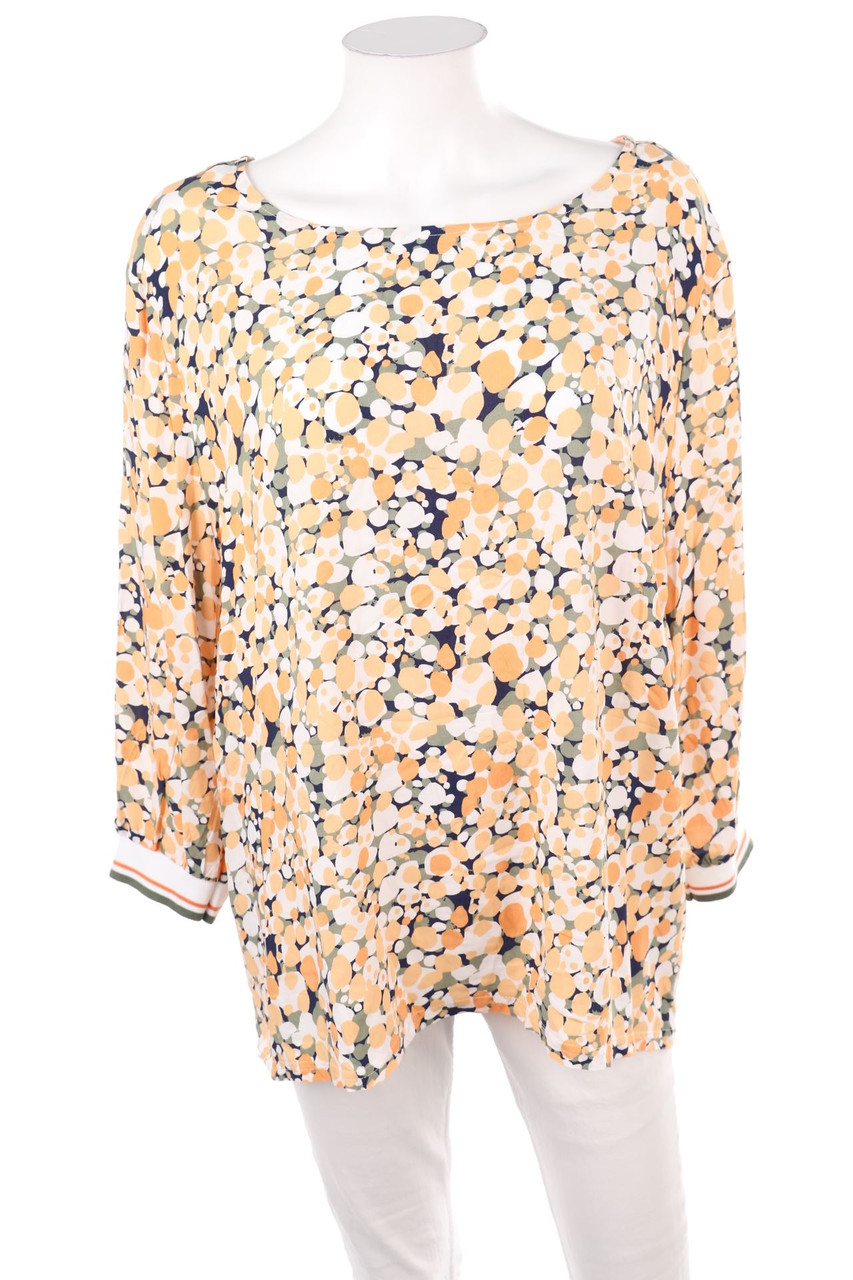 Laura Torelli - Hemd-Bluse mit 3/4-Ärmel - XL