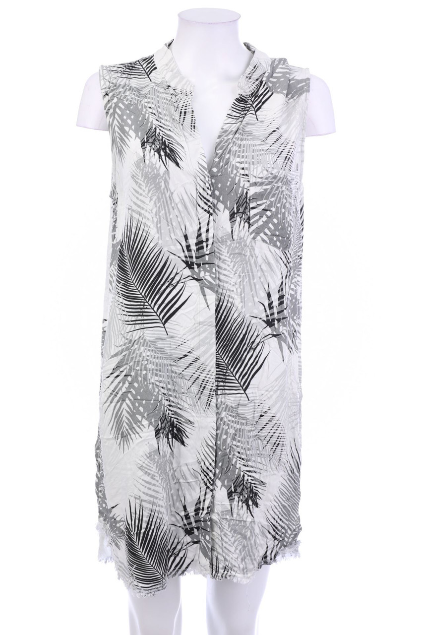 Cloth & Stone - Blusenkleid mit Muster - M