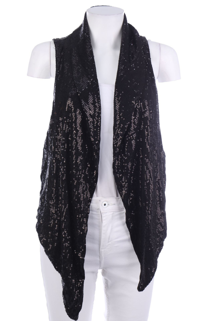 H&M - Weste mit Pailletten - L