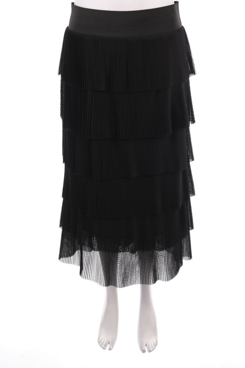 H&M - Midirock im Layer Look - XL