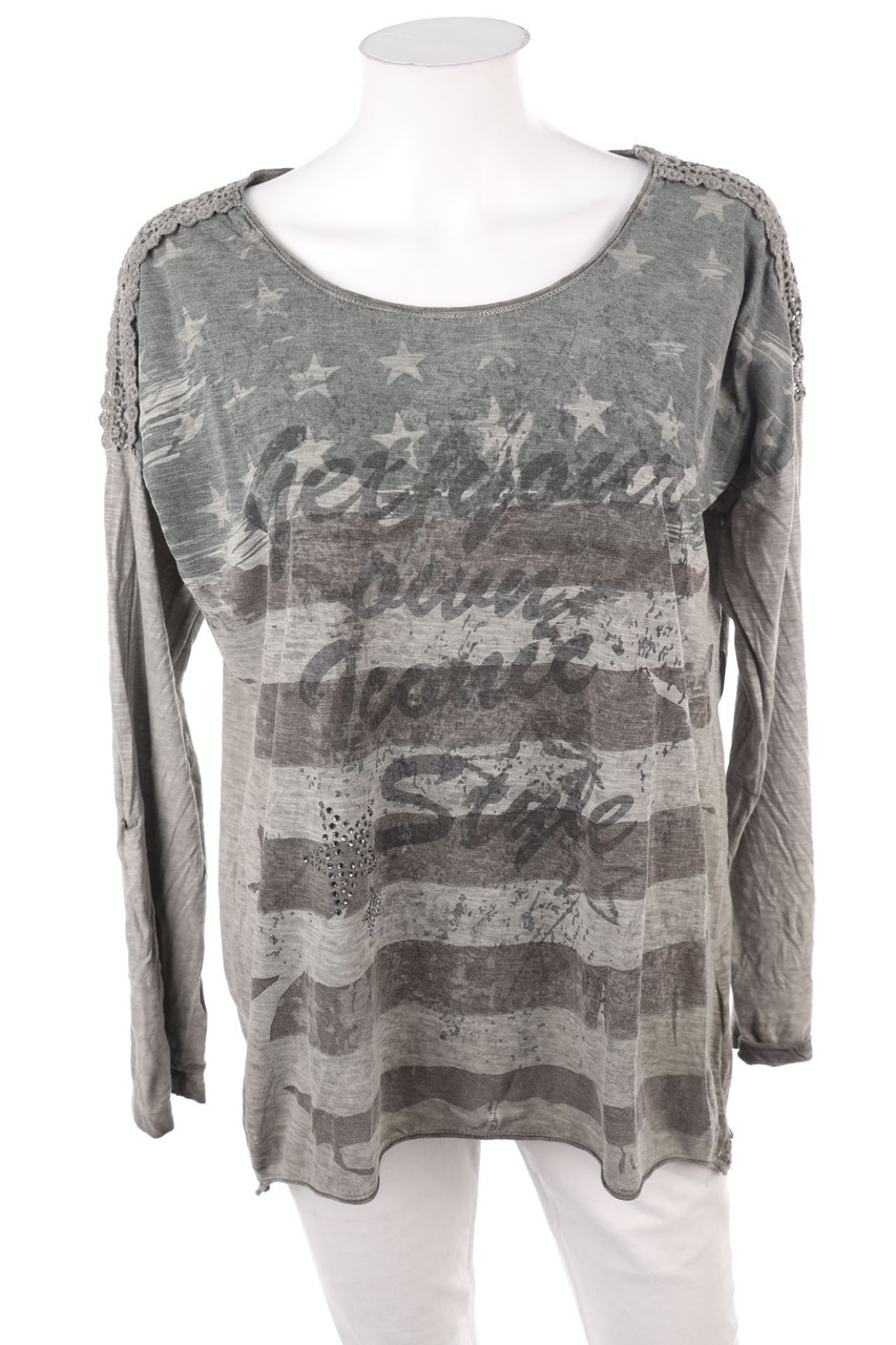 Multiblu - Kurzarm-Shirt aus Baumwolle - L