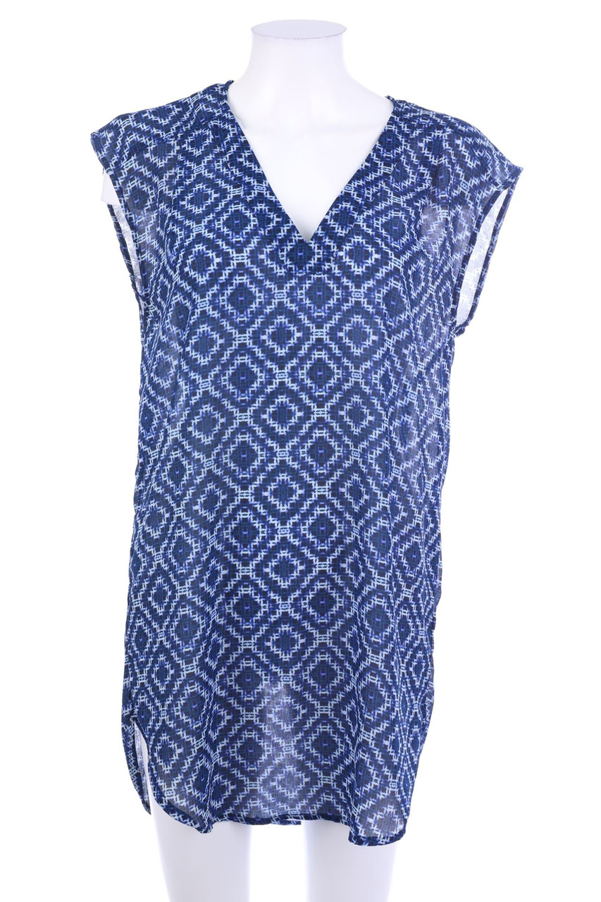 H&M - Blusentop mit geometrischem Muster - S