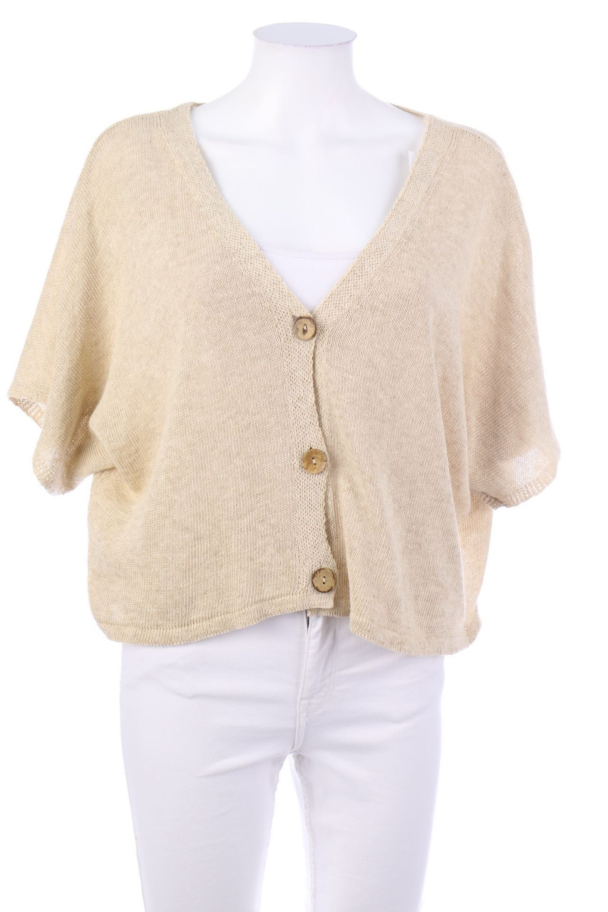 Ohne Label - Cardigan mit Batwing-Ärmeln - XL