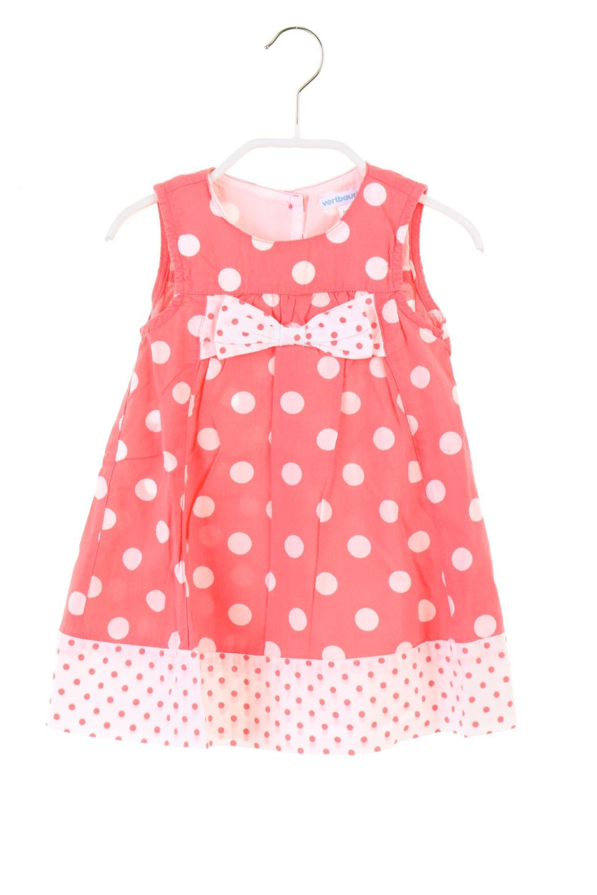 vertbaudet - Kleid mit Punkten - 74