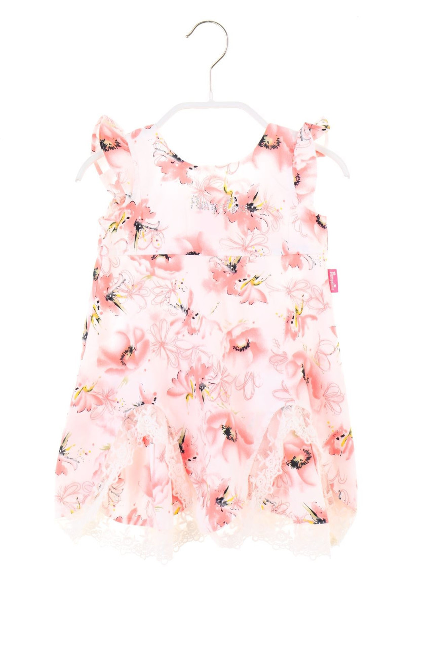 Pampolina - Kleid mit Blumen-Print - 74