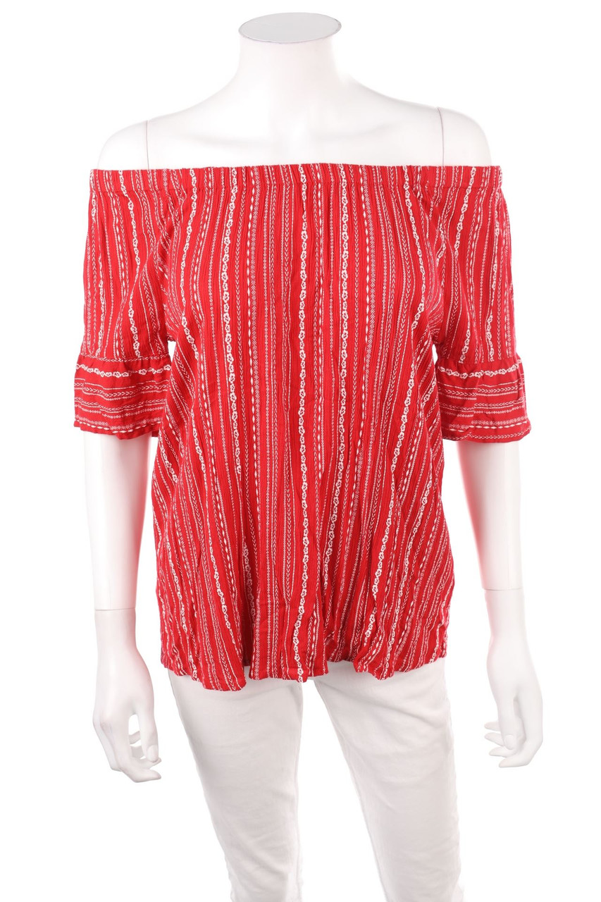 G!na - Carmen-Bluse - S