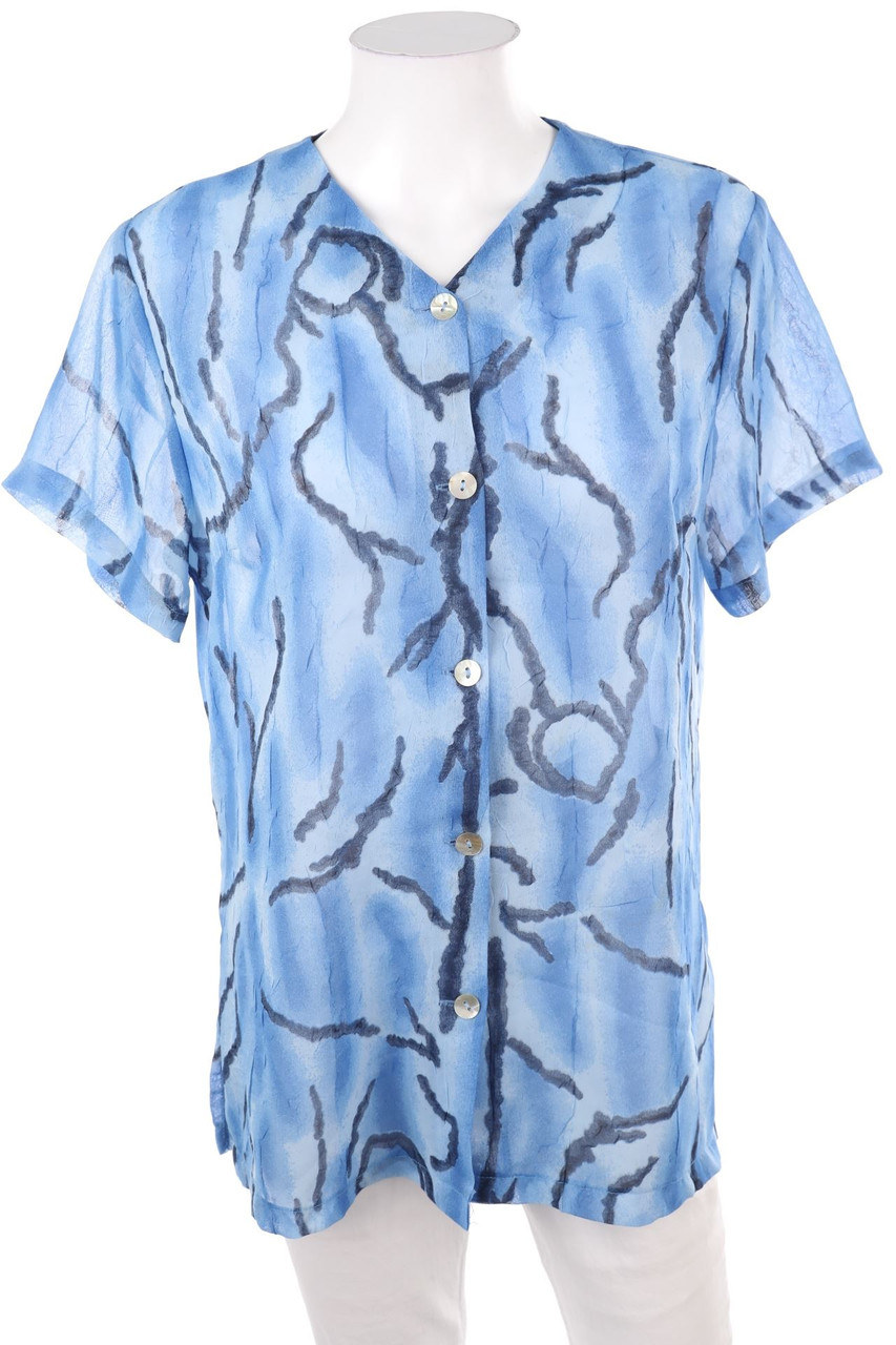 ADESSA WOMAN - Hemd-Bluse mit kurzem Ärmel - M