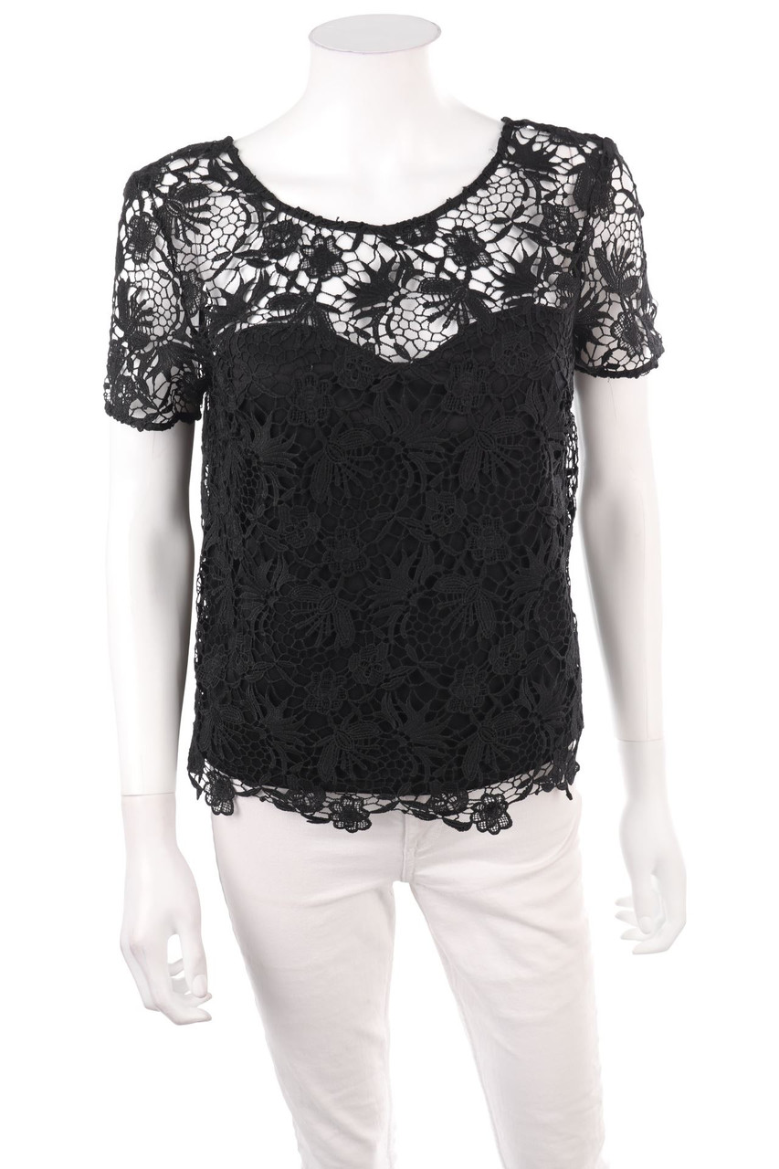 VILA - Kurzarm-Bluse - S