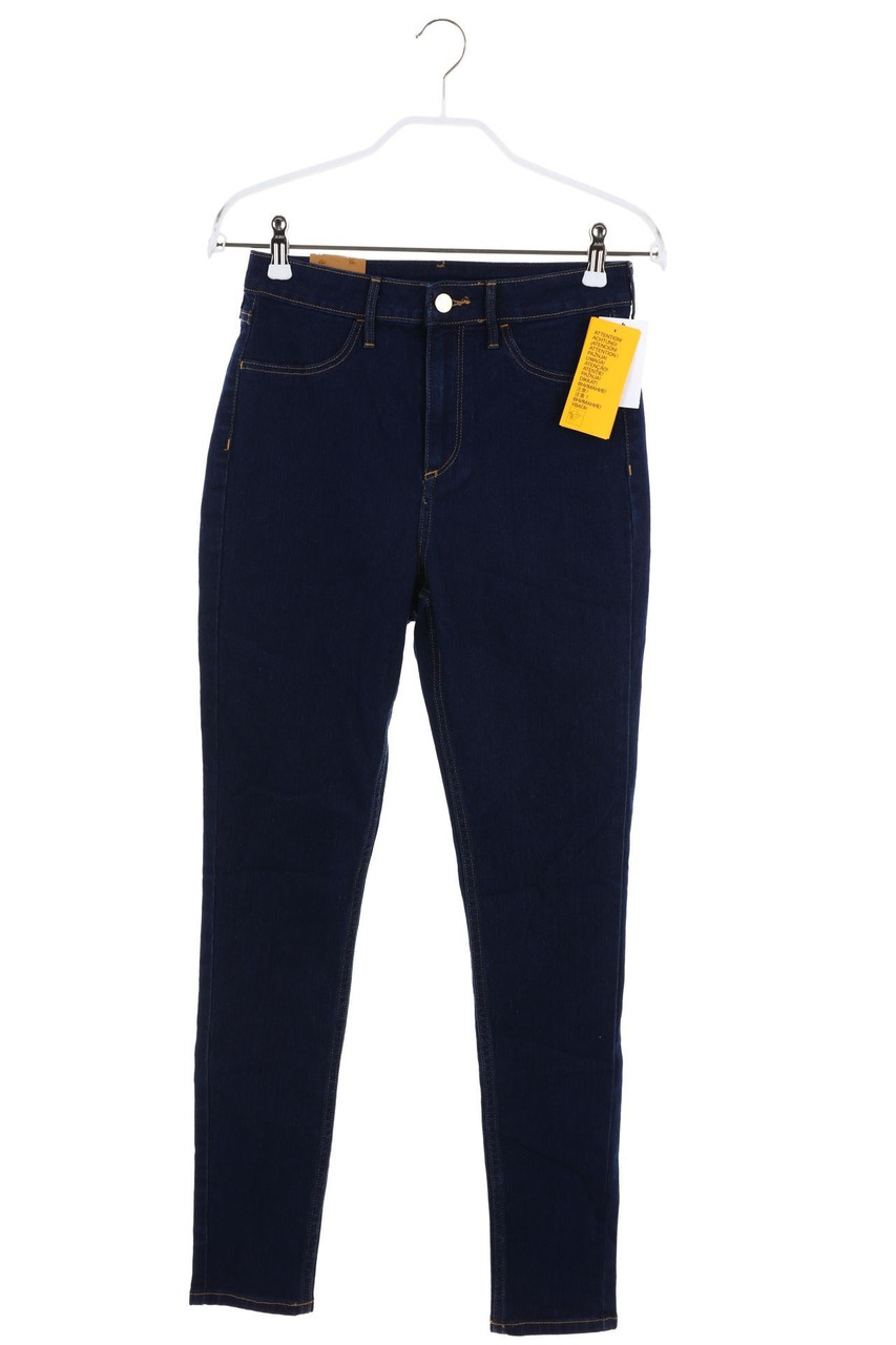 H&M &denim - High Waist-Skinny-Jeans - W28