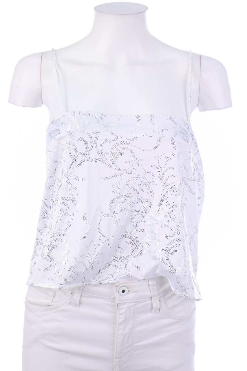 simone - Crop-Top mit Glitzer - S