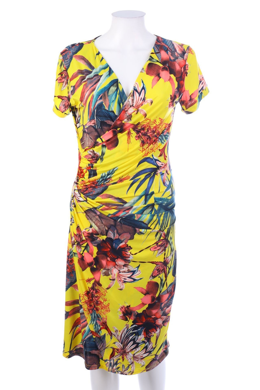 BeaTricia - Kleid in Wickel-Optik - M
