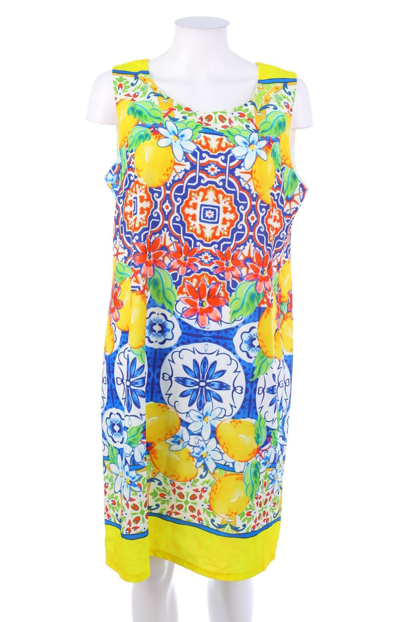 Lady Chic - Kleid mit Print - D 42