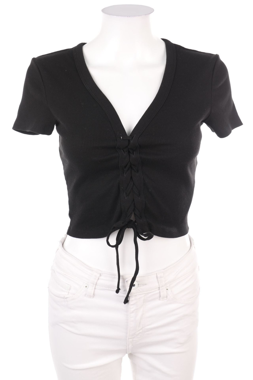 FB SISTER - Cropped-Kurzarm-Shirt - S