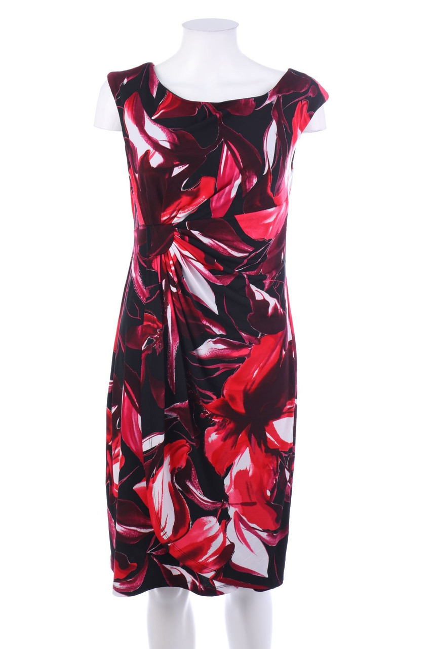 connected apparel - Kleid mit Blumen-Print - D 38