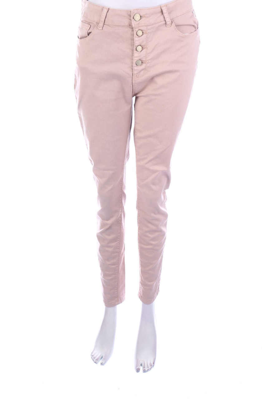 Chicorée - Skinny-Hose mit Baumwolle - M