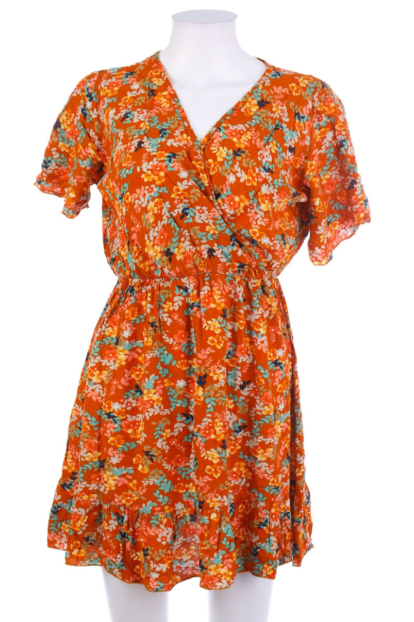 SECONDHAND - Kleid mit Blumen-Print - L