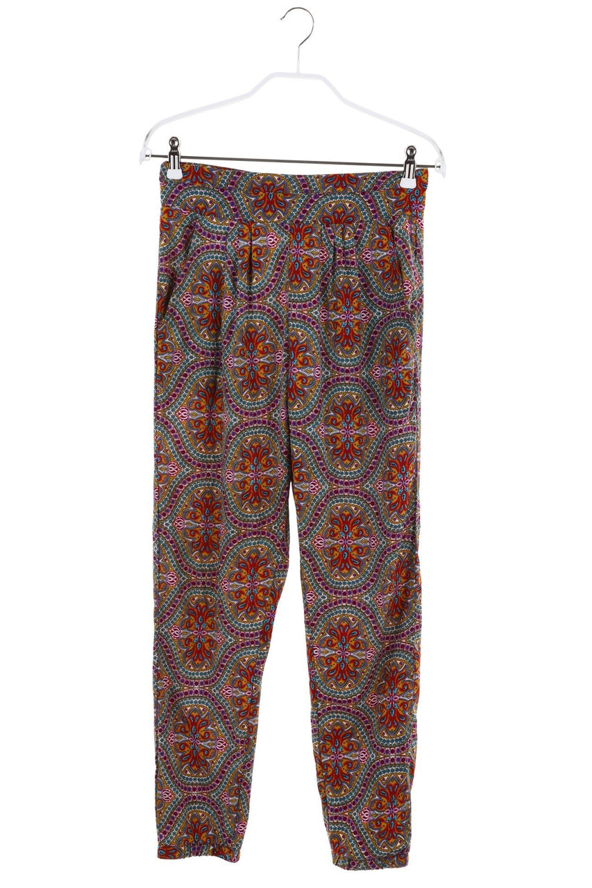 Ohne Label - Jogger-Hose mit Paisley-Print - XS