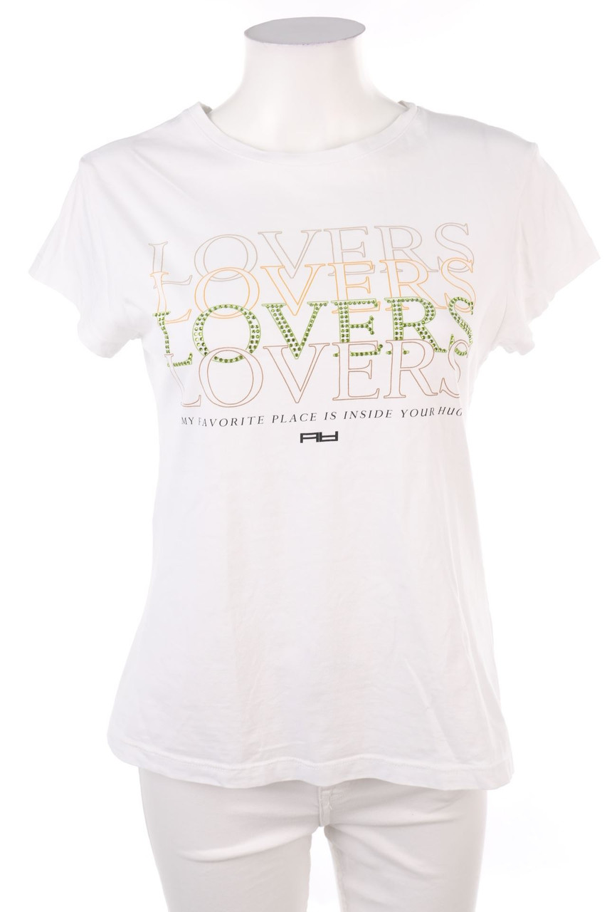 Artigli - Kurzarm-Shirt mit Print - L