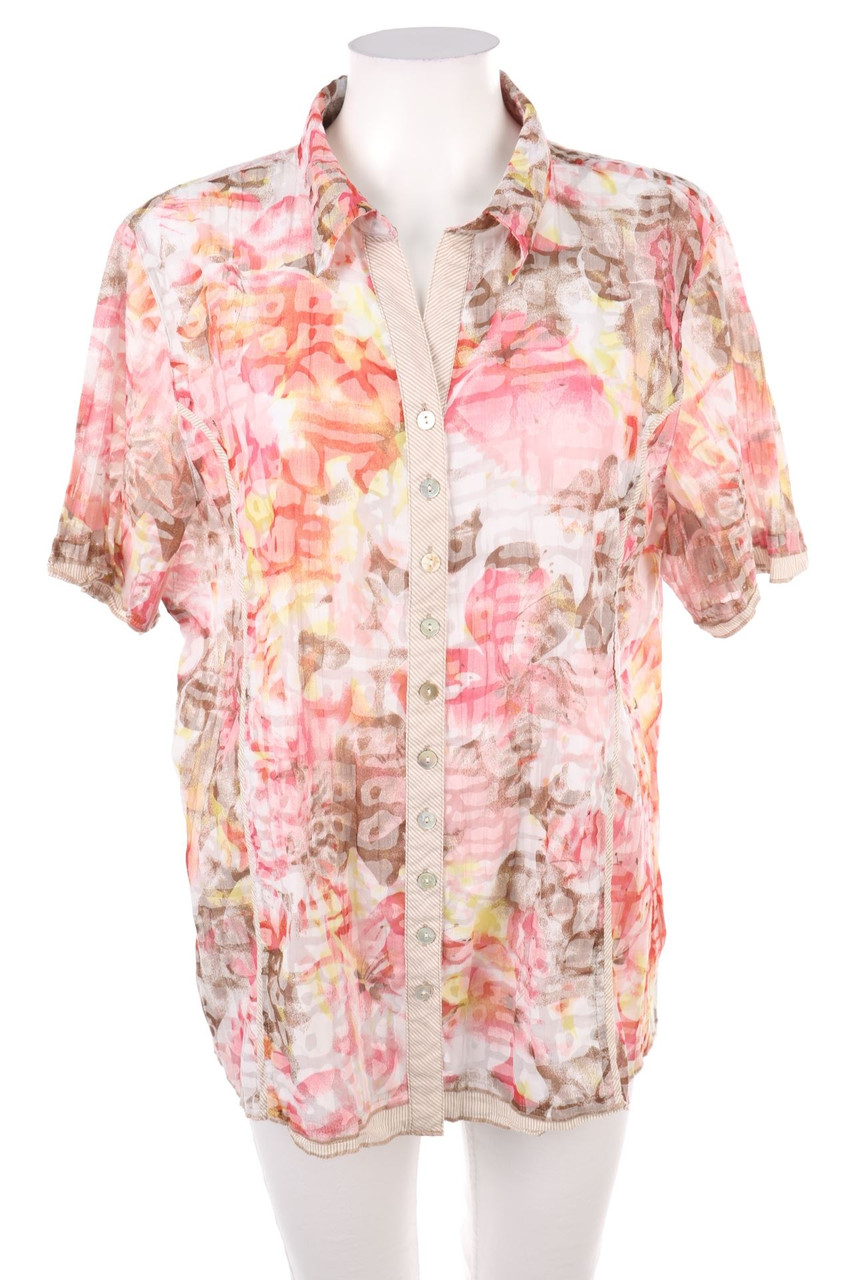 Michèle Boyard - Hemd-Bluse mit kurzem Ärmel - XXXXL