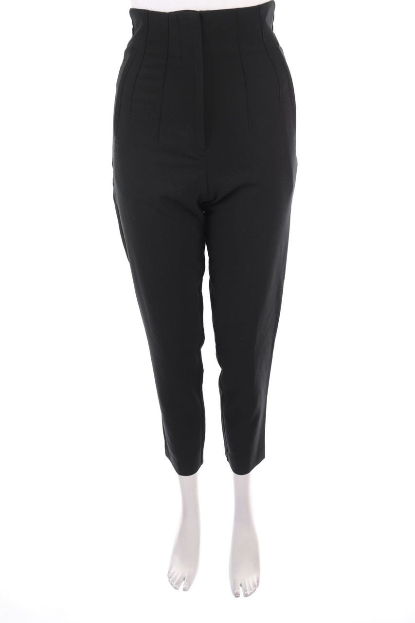 ZARA - High Waist-Bundfaltenhose - XS