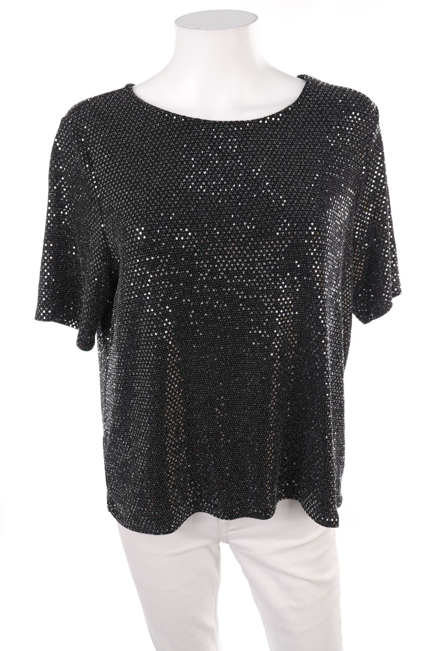 PIGALLE - Shirt mit Pailletten - M