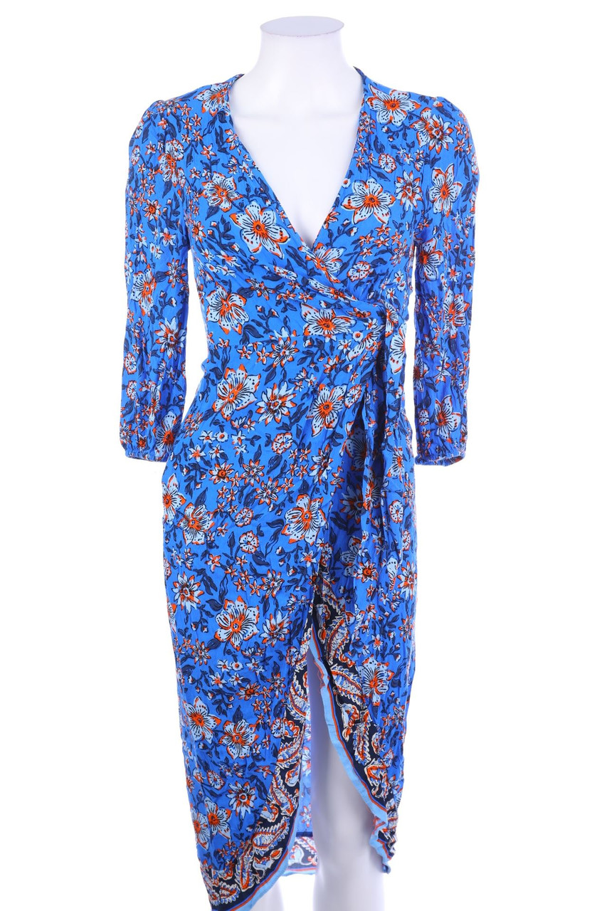 ZARA - Kleid mit Blumen-Print - XS