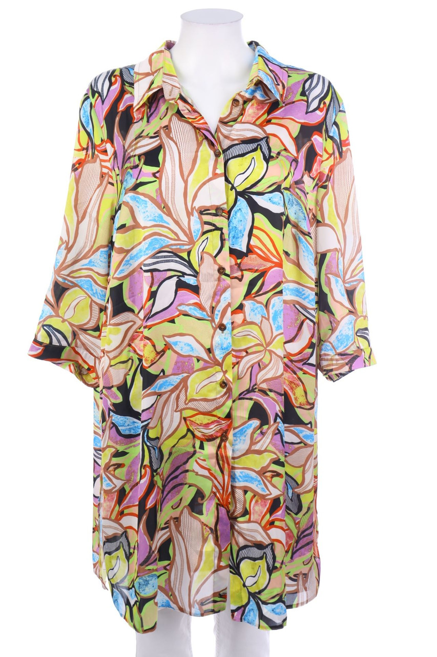 MIAMODA - Hemd-Bluse mit kurzem Ärmel - XXXXXL